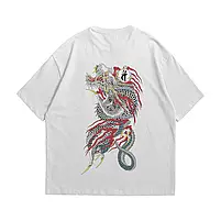 Футболка з принтом Yakuza Kiwami Kazuma Kiryu Tattoo S Білий, фото 3