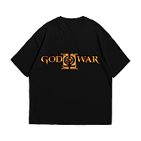 Футболка з принтом God Of War 2 Kratos XL Чорний, фото 3