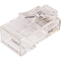 Роз'єм PowerPlant RJ45 (8P8C) UTP CAT6 LY-US012
