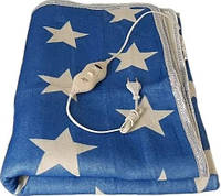 Простынь-грелка electric blanket электропростынь 150*170 Синяя со звездами 512695Dr