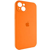 Чохол для смартфона Silicone Full Case AA Camera Protect for Apple Iphone 13 Orange