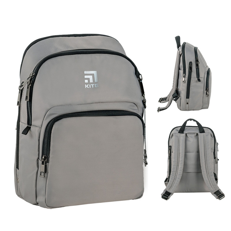 Рюкзак для міста Kite teens K24-2589S-3 31.5x24x12 см бежевий