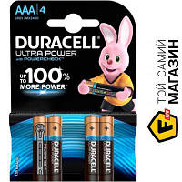 Батарейка Duracell LR03 MX2400 Ultra Power 1x4шт. (5004806)