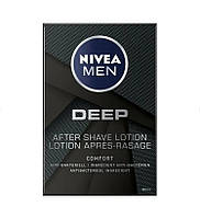 Лосьйон після гоління NIVEA MEN Deep з антибактеріальним ефектом, чоловічий, 100 мл