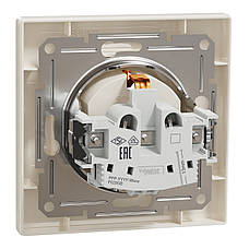 EPH2900123 Розетка з заземленням крем Asfora Schneider Electric, фото 5