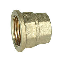 Муфта редукційна латунна 1/2″ВР х 3/8″ВР штампована восьмигранна А0343А VA (000027634)