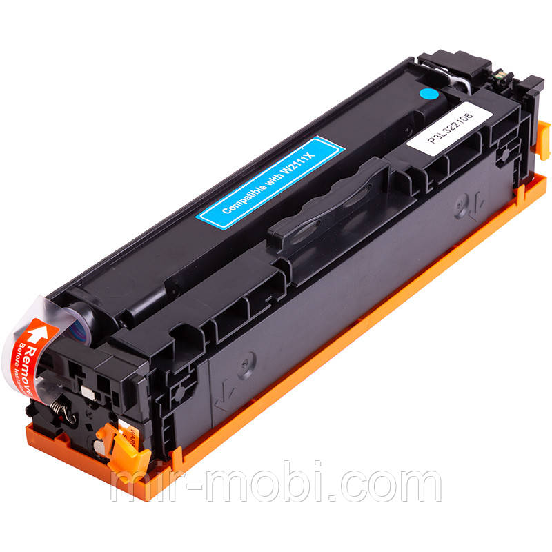 Картридж PowerPlant HP Color LaserJet Pro M255dw (W2111X) CY (з чипом)