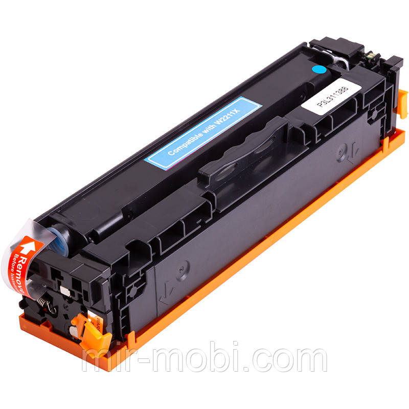 Картридж PowerPlant HP Color LaserJet Pro M255dw (W2211X) CY (з чипом)