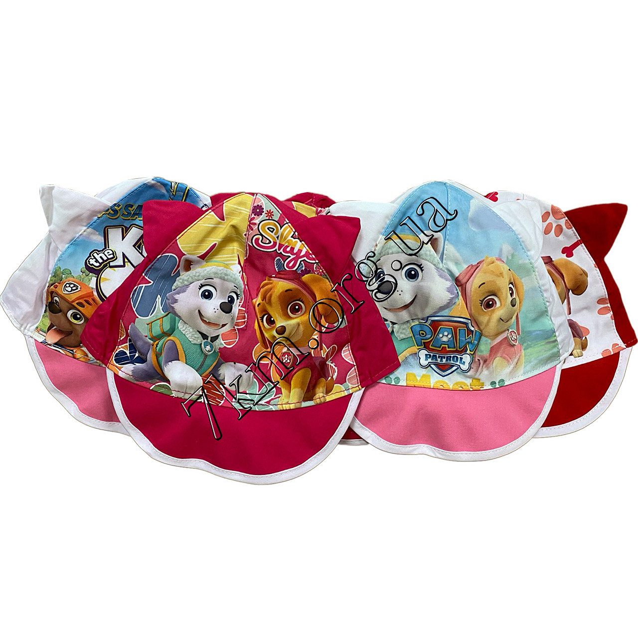 Кепка дитяча Оптом для дівчаток 44-46 р.р. "PawPatrol" 7328, фото 1