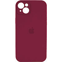 Чохол для смартфона Silicone Full Case AA Camera Protect for Apple Iphone 13 Plum