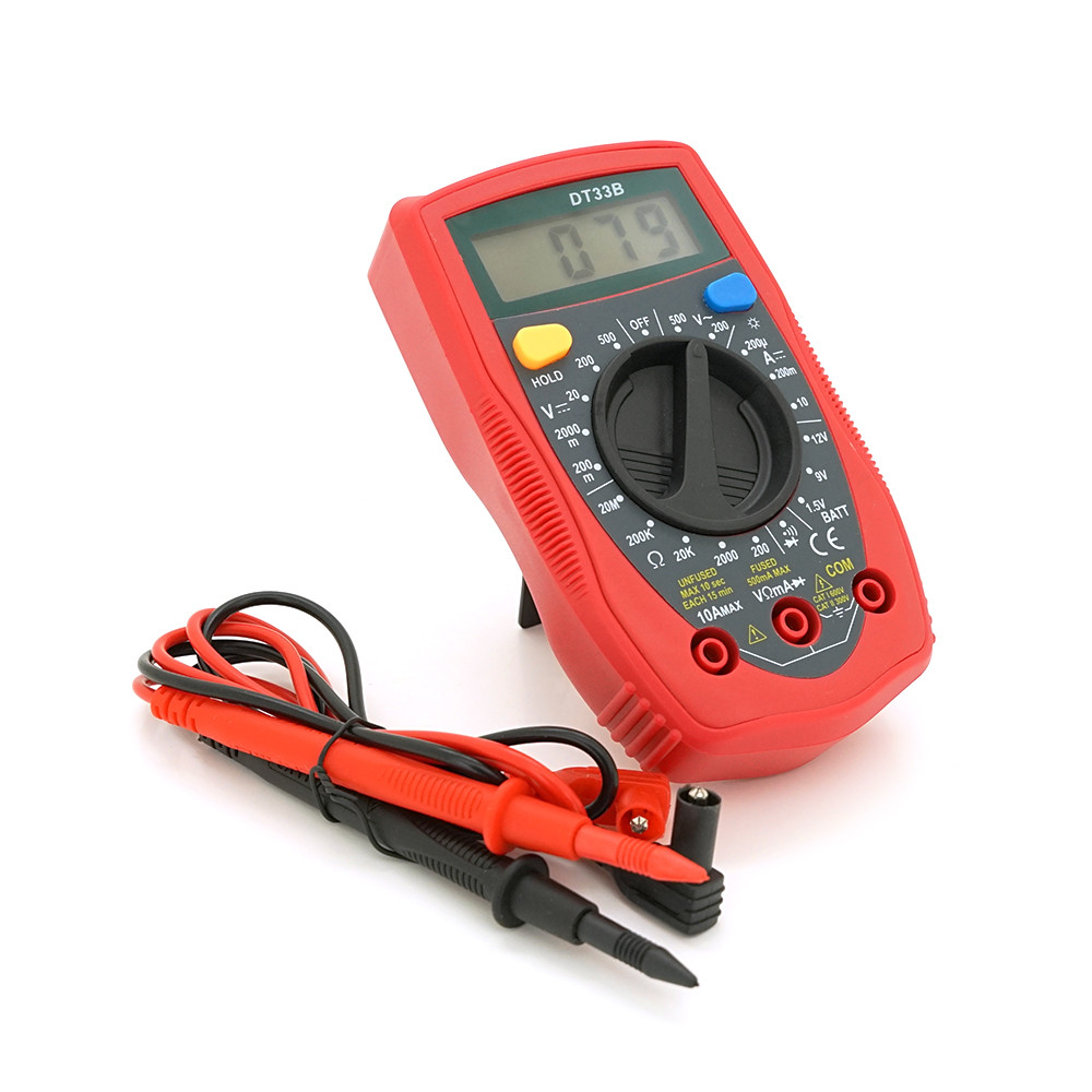 Мультиметр UNI-T UT33B Вимірювання: V, A, R, фото 1