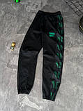 Чоловічі спортивні штани Puma M1871 чорні, фото 4
