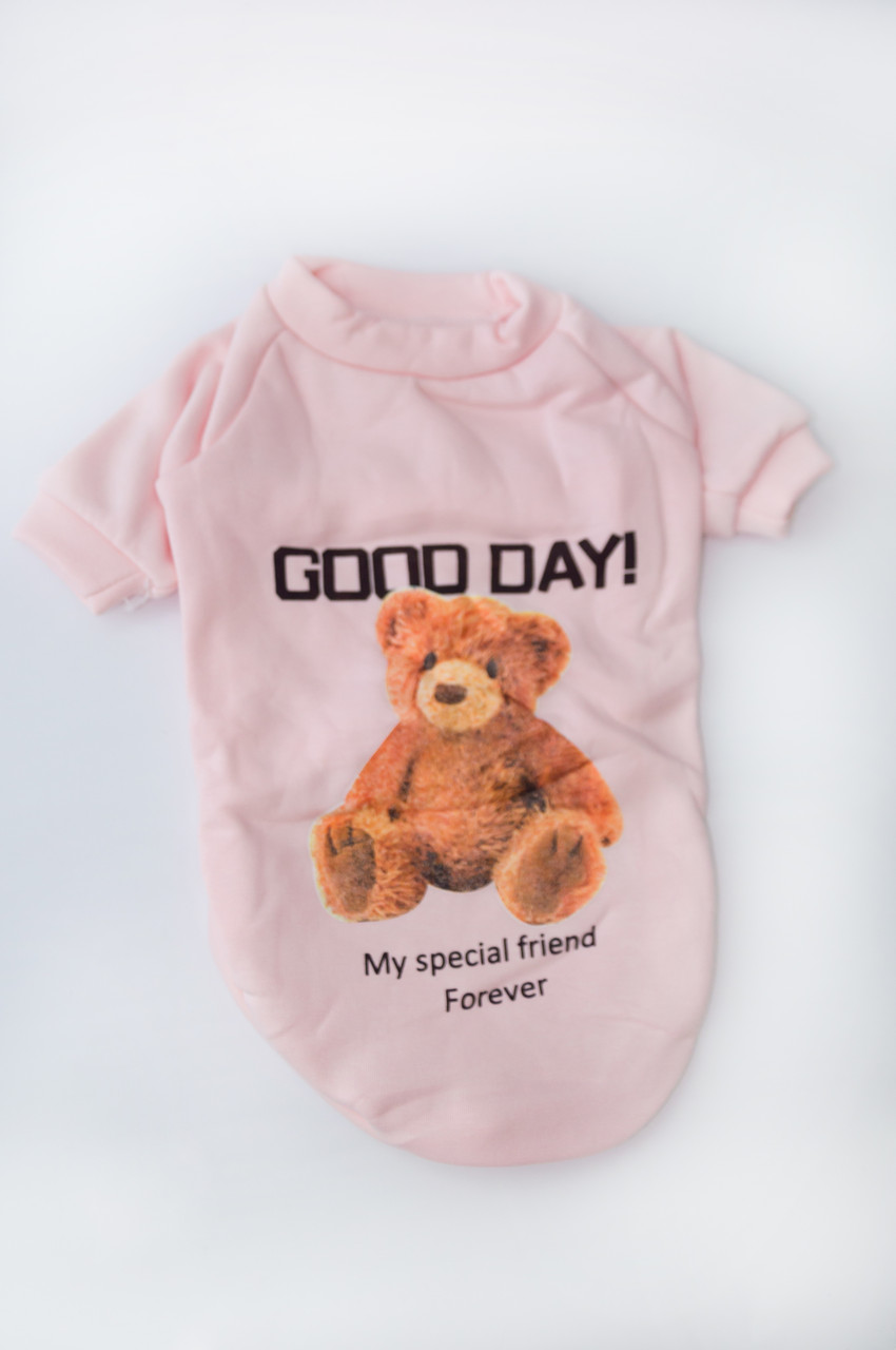 Светр для котів Pet Style "Good Day" Рожевий XS