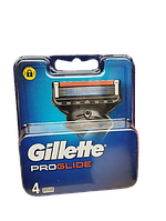 Сменные кассеты (лезвия) Gillette ProGlide. 4 шт