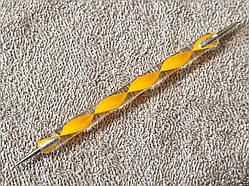 Стек (помаранчевий) для роботи з полімерною глиною, розмір кульки 1.5 -1.8 мм - 1 шт. № 3