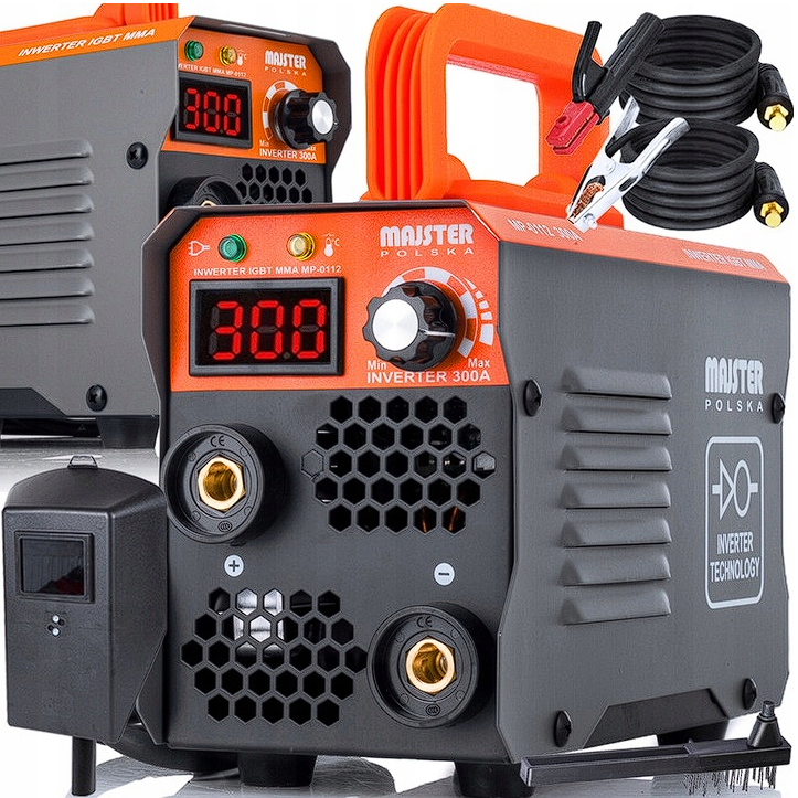 Зварювальний напівавтомат MMA TIG LCD 300A Majster Polska