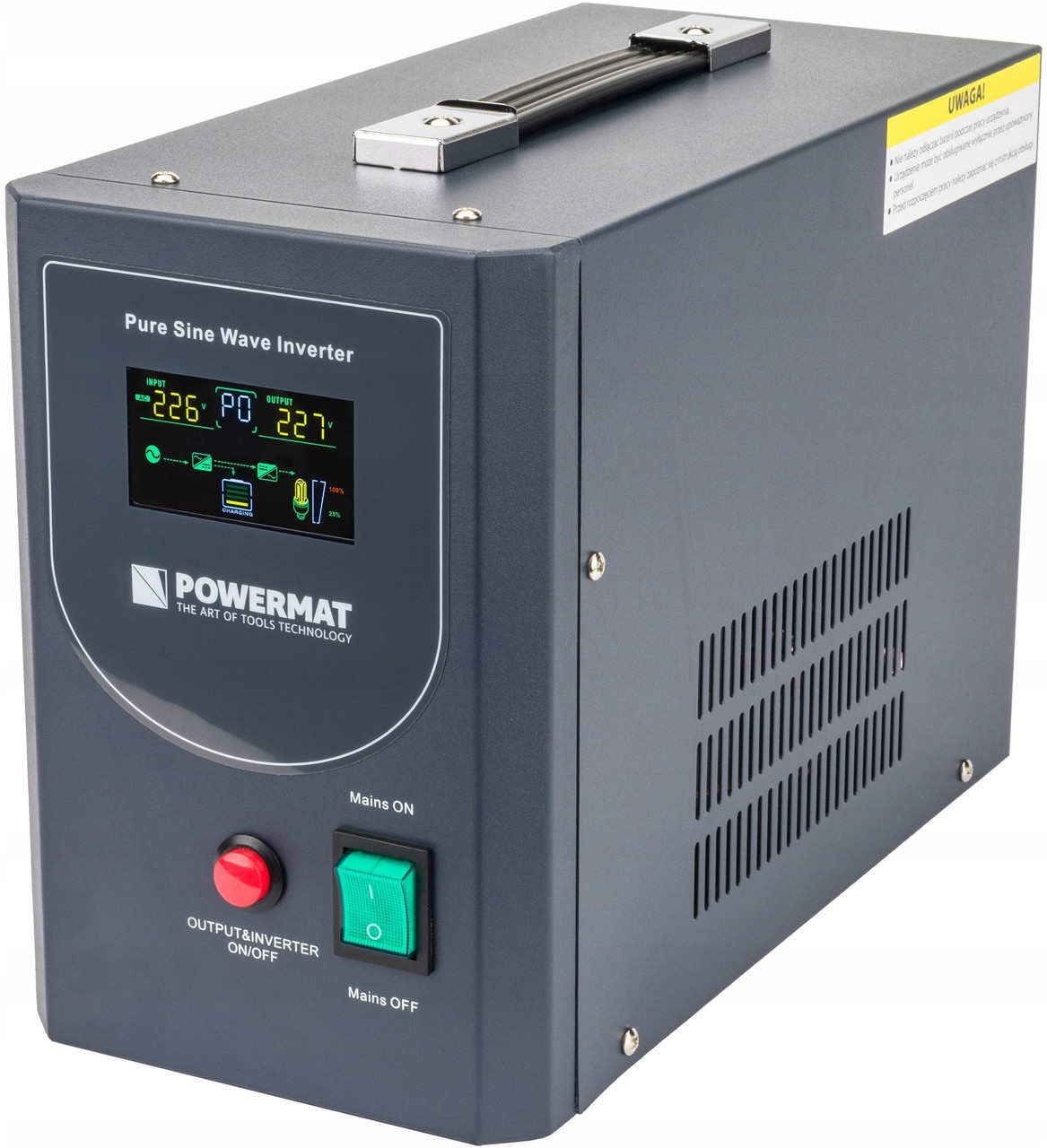 ДБЖ Powermat 500ВА 400Вт чиста синусоїда (Польща)