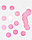 Гірлянда-нитка KOZA-Style рожева 4м, фото 2