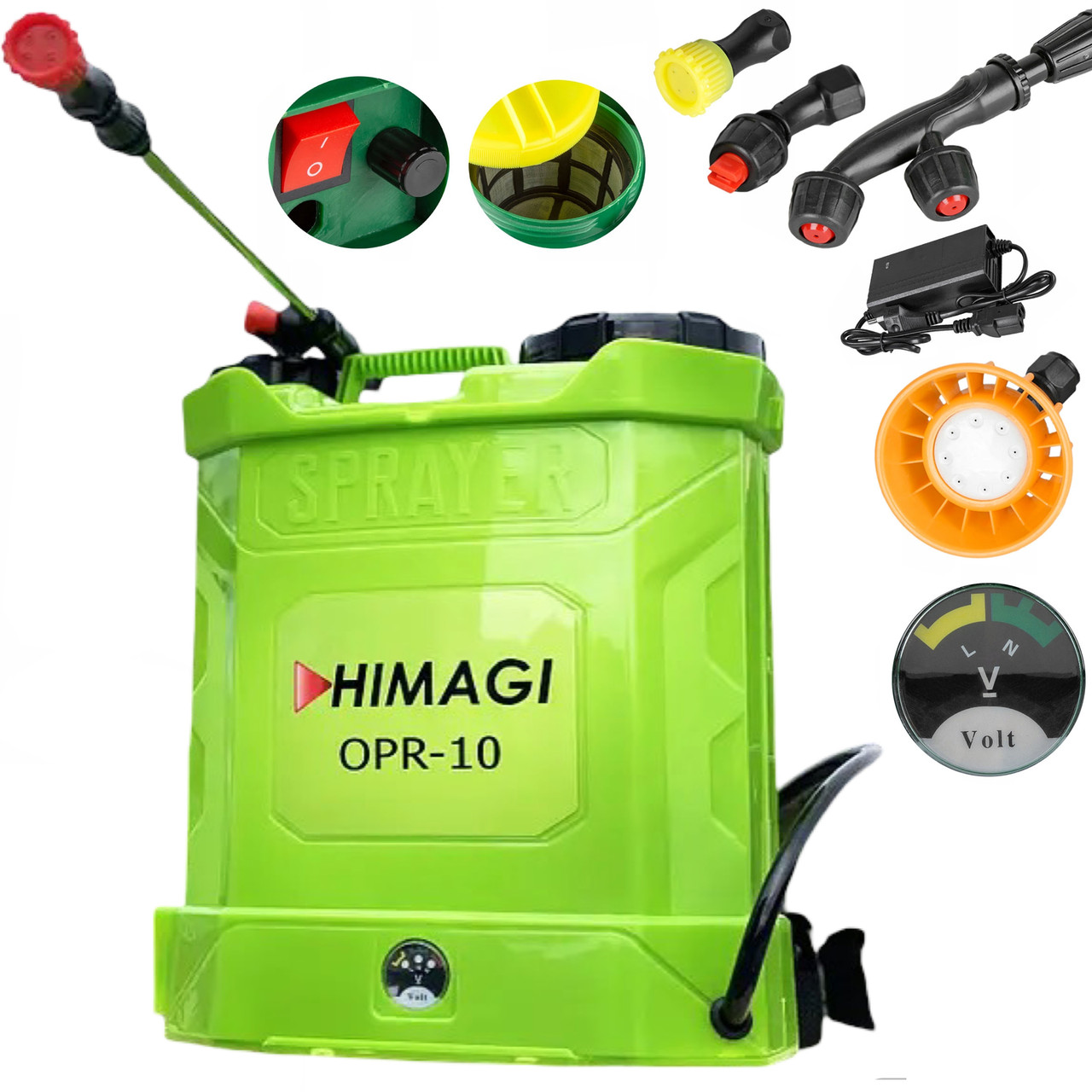 Обприскувач садовий акумуляторний HIMAGI OPR-10 10л