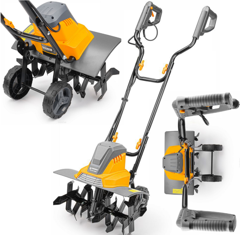 Культиватор електричний Powermat PM-GGE-2000M 45 см 2000 Вт