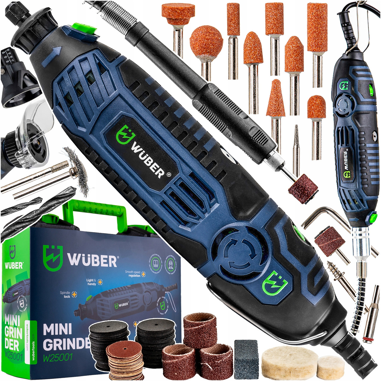 Шліфувально-гравірувальна машина Wuber 200W (Польща)