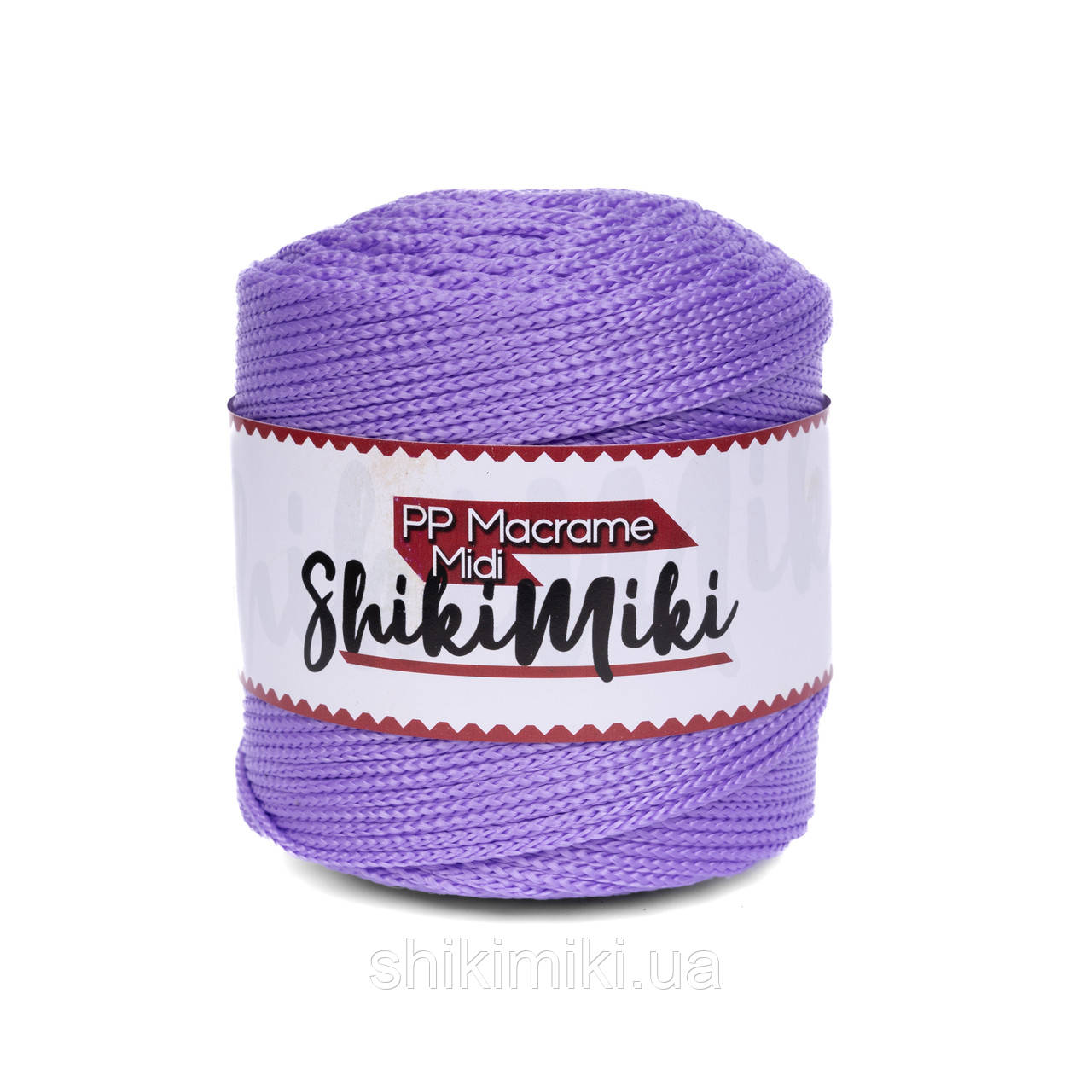 Трикотажний шнур PP Macrame Midi 3 mm, колір Бузковий, фото 1