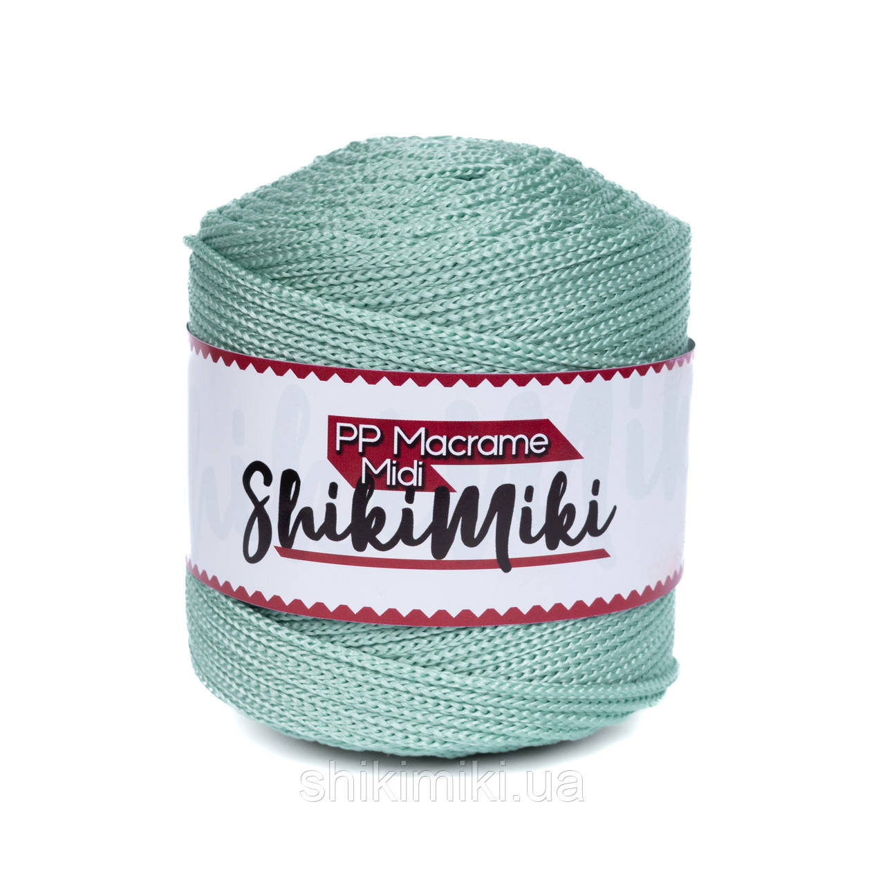 Трикотажний шнур PP Macrame Midi 3 mm, колір Ментоловий