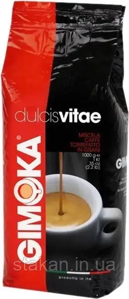 Кава в зернах Gimoka Dolcevita 1 кг (100% робуста)