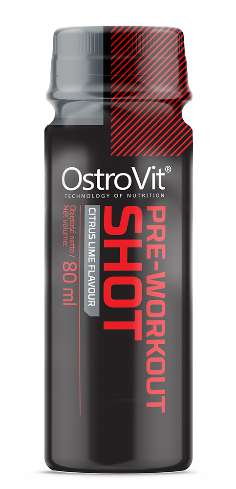 OstroVit Pre Workout Shot 20x80 ml - фото 2 - id-p29524375