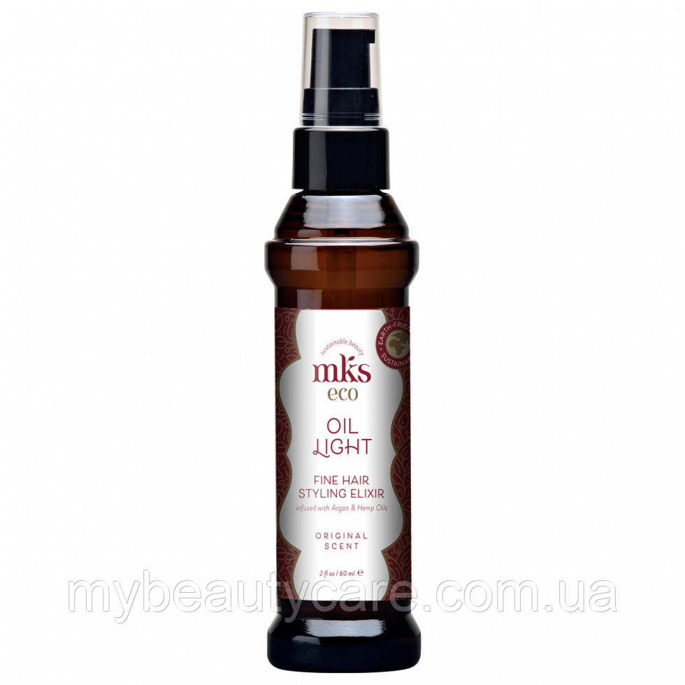 Олія для тонкого волосся MKS-ECO Oil Light Fine Hair Styling Elixir Original Scent 60 мл