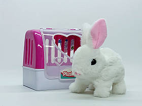 Інтерактивна іграшка Limo toy "Кролик білий у рожевій переносці" 667-25-2
