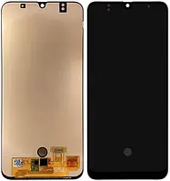 Дисплей для Samsung SM A505/A50 2019 (OLED) модуль (экран,сенсор) Черный
