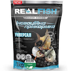 Рибальська прикормка Real Fish Універсальна 1кг (спеції)