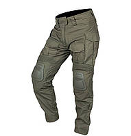 Бойові штани IDOGEAR G3 Combat Pants Olive з наколінниками