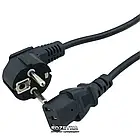 Кабель живлення Extradigital KBP1655 Euro Power Cable, euro-C13, 18 AWG, 1.8 м, фото 2