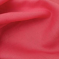 Льняна легка тканина Pink Coral