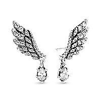 Серебряные серьги Pandora Крылья Ангела 298493C01 GG, код: 7360972