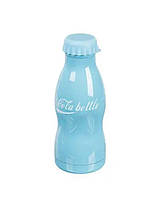 Термобутылка термос нержавейка Cola Bottle 260мл Голубая GG, код: 8177507