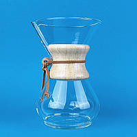 Скляний заварник для кави Chemex Classic на 6 чашок 900 мл