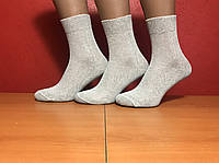 Шкарпетки чоловічі 12 пар літні сітка бавовна Житосвіт розмір 25 (38-40) сірі