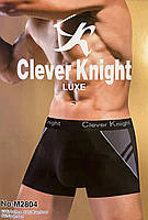 Труси чоловічі 12 штук боксери бавовна Clever Knight розмір XL-4XL (46-54)