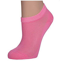 Шкарпетки жіночі 12 пар літні укорочені сітка Житомир ТМ Краса розмір 36-40 малиновий