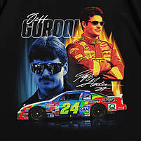 Футболка з принтом Nascar Jeff Gordon M Чорний, фото 3