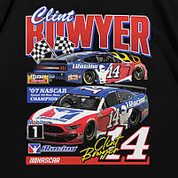 Футболка з принтом Nascar Clint Bowyer XL Чорний, фото 3