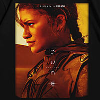 Футболка з принтом Dune частина 2 - Чані XXXL Чорний, фото 3
