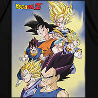 Футболка з принтом Аніме Dragon Ball Z XXXL Чорний, фото 3