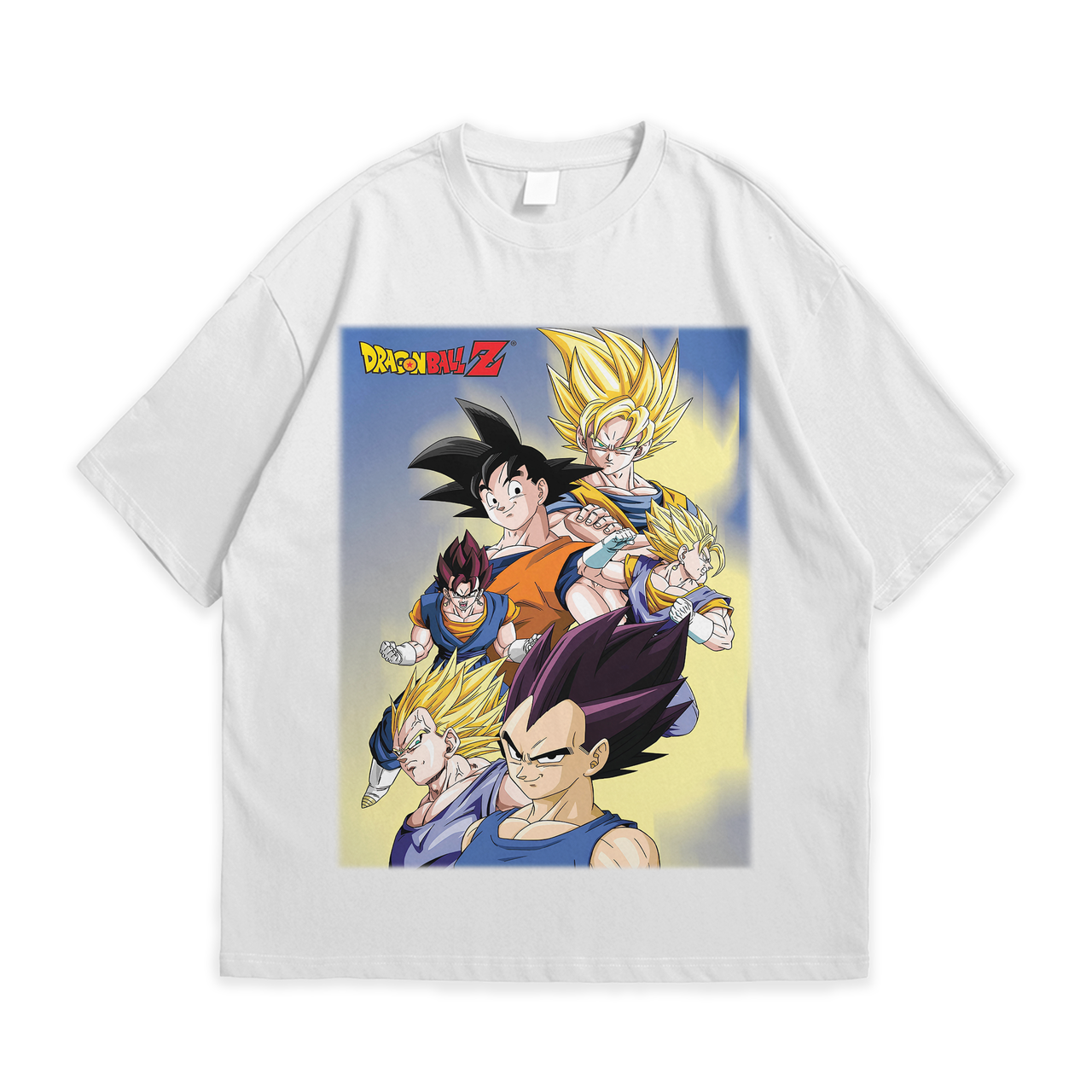 Футболка з принтом Аніме Dragon Ball Z L Білий