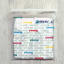 Набір ATLANTIC Young жіночі стрінги 2 шт. розмір L білого кольору з принтом, фото 2