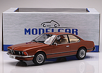 Коллекционная модель авто BMW 633 CSI E24 Brown Metallic MCG 1:18