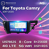 Штатная магнитола Toyota Camry 8 (XV70) (2017-2020) E100 (1/16 Гб), HD (1024x600) IPS, GPS